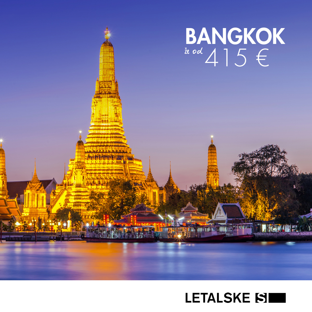 Bangkok vizual, Bangkok već od 3190 kuna, Bangkok jeftine avio karte, putovanje za Bangkok