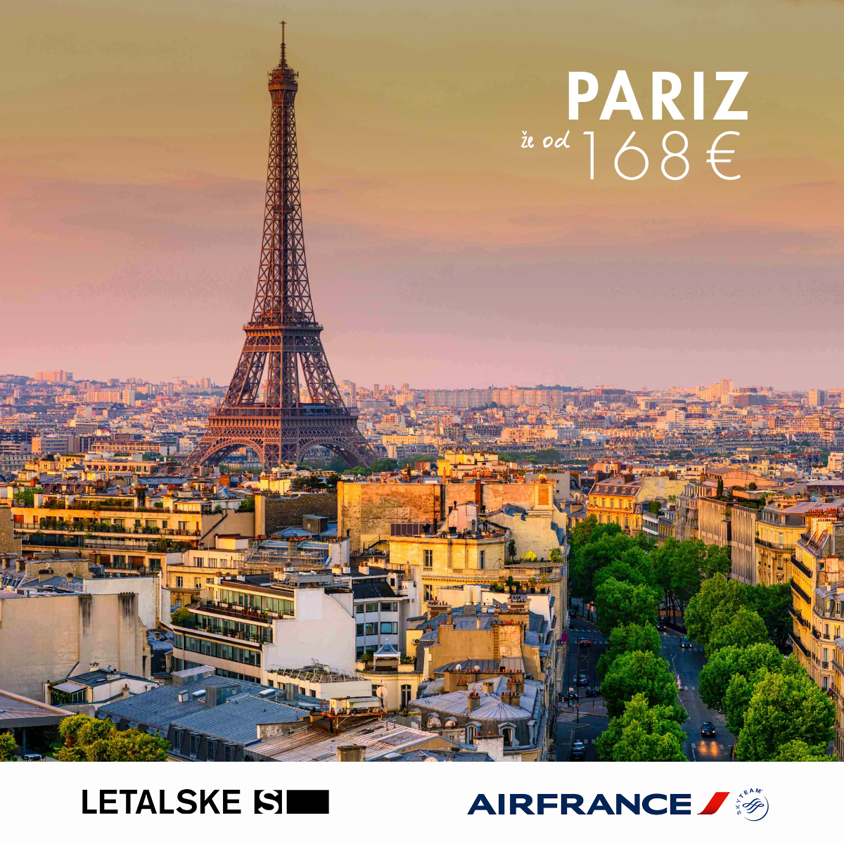 Pariz vizual, Paris već od 168 EUR, Pariz jeftine avio karte, putovanje za Pariz